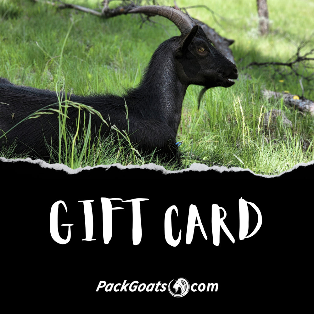 Pack Goat Gift Card – The Perfect Gift for Any Goat Lover