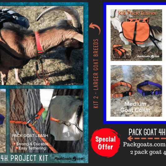 Pack Goat 4H Project Kits