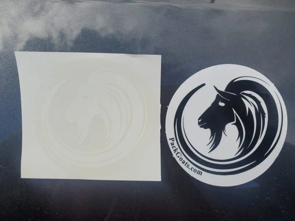 Goat Head Stickers – Show Your Pack Goat Pride