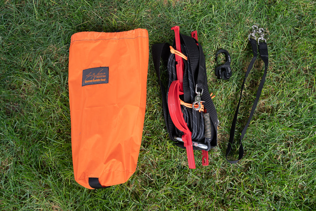 Pack Goat Highline Kit – Pre-Rigged Camp Tethering System (3-Goat or 6-Goat Option)