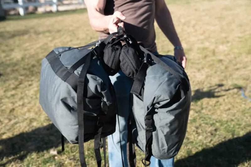 Pack Goat Soft Saddle – Complete Saddle & Pannier Set for Day Packing and 4-H
