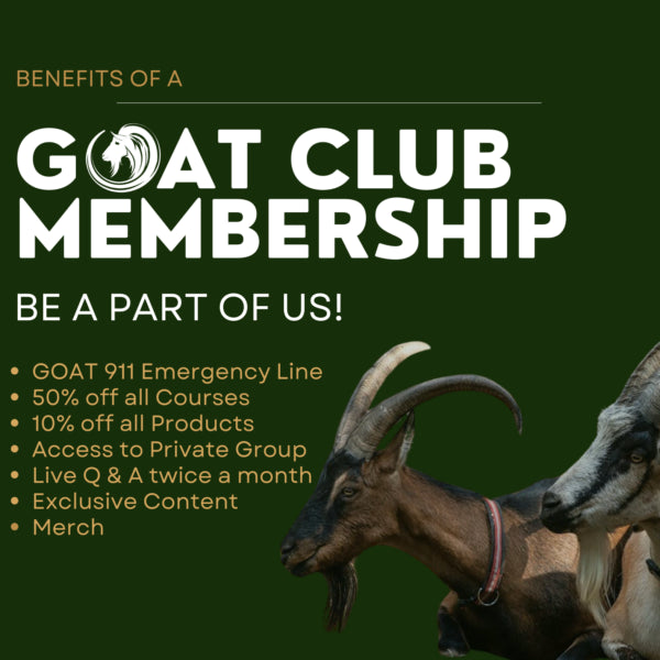 GOAT CLUB MEMBERSHIP