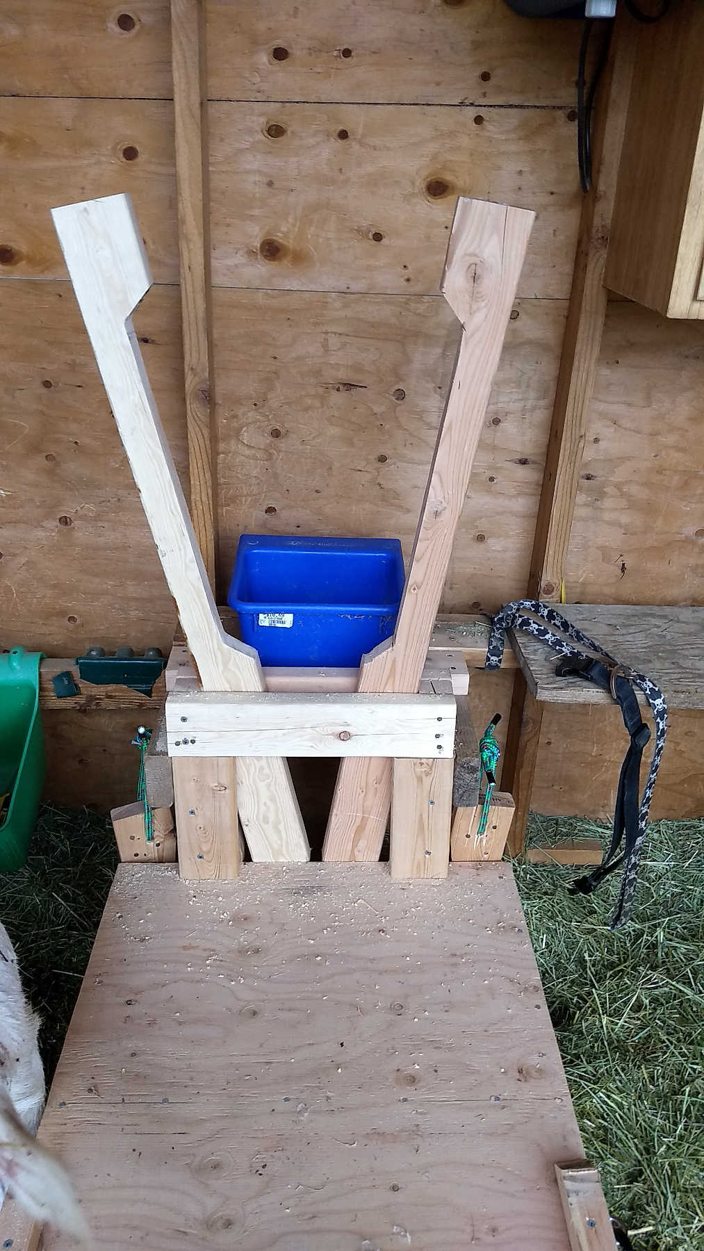 Horned Goat Stanchion Building Plans