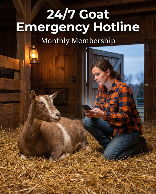 Goat Emergency Hotline - Monthly Membership