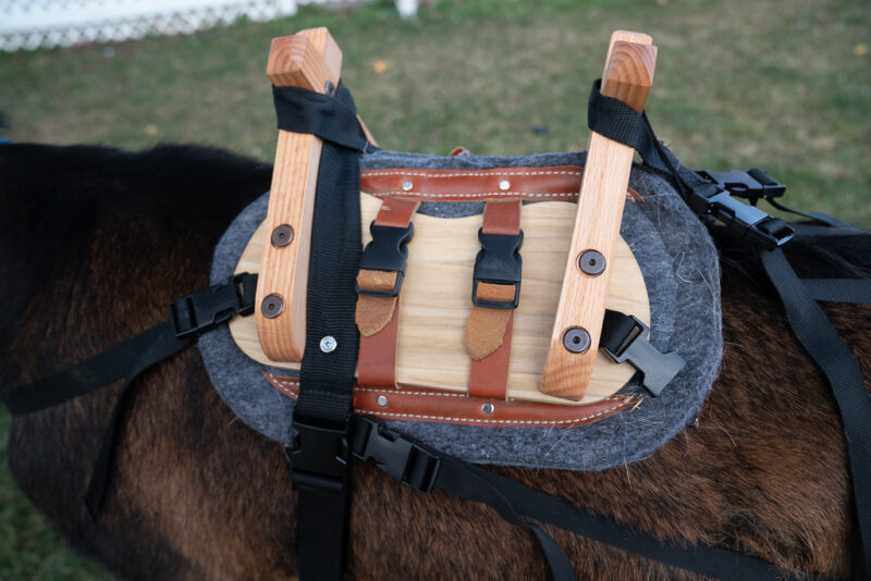 classic pack goat saddle