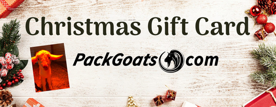 Pack Goats Gift Card