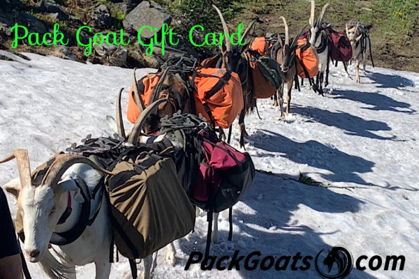 Pack Goat Gift Card