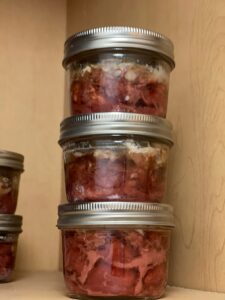 canned goat meat