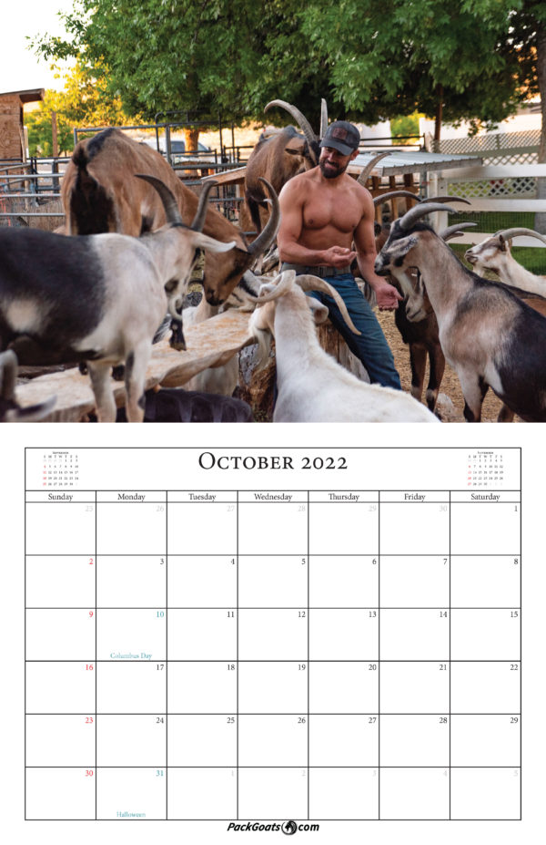 Goat Guys 2022 Calendar