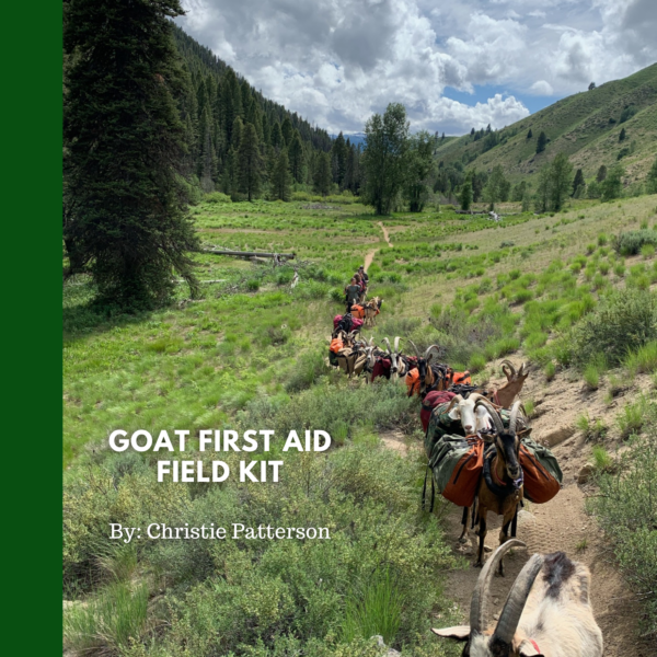 Goat First Aid Field Kit Guide