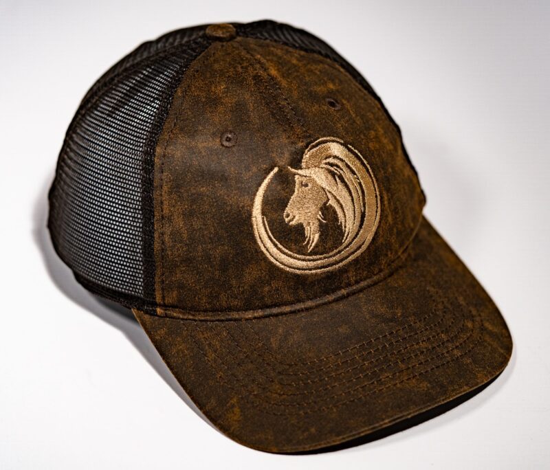 Brown Goat Head Hat