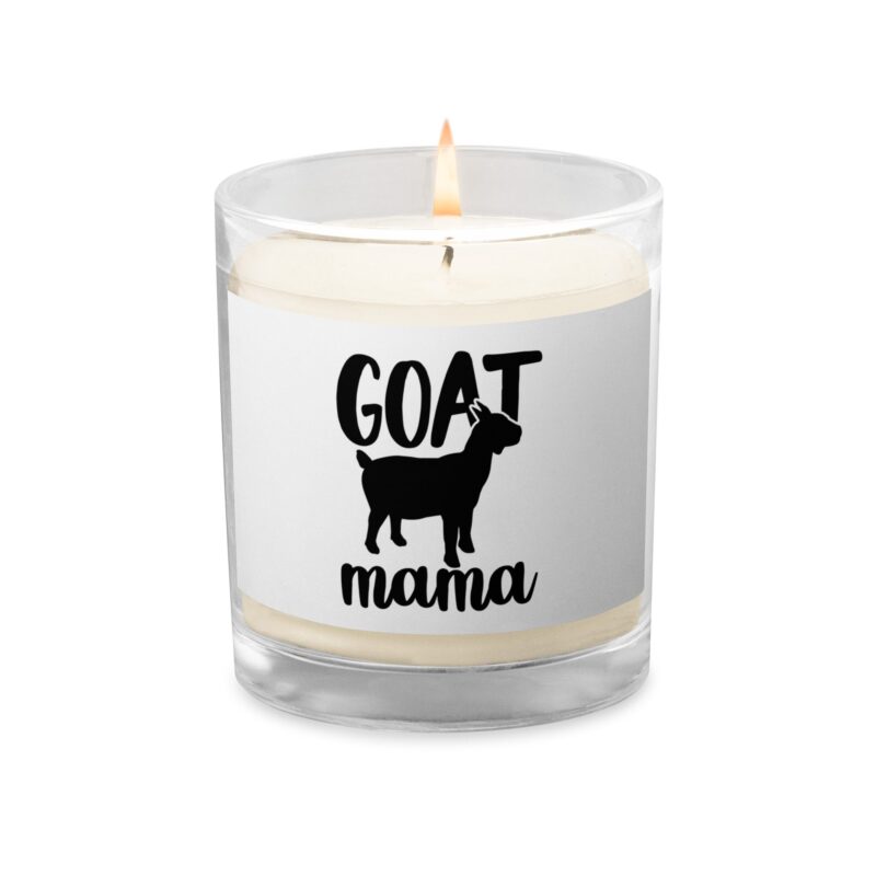 Goat Mama Glass Jar Soy Wax Candle